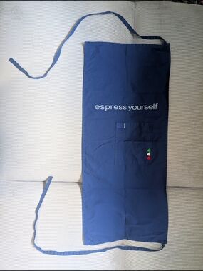 Lavazza Espress Yourself Blue Barista Apron